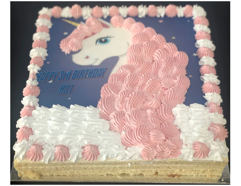 Pink Unicorn Birthday Cake 4meglutenfree