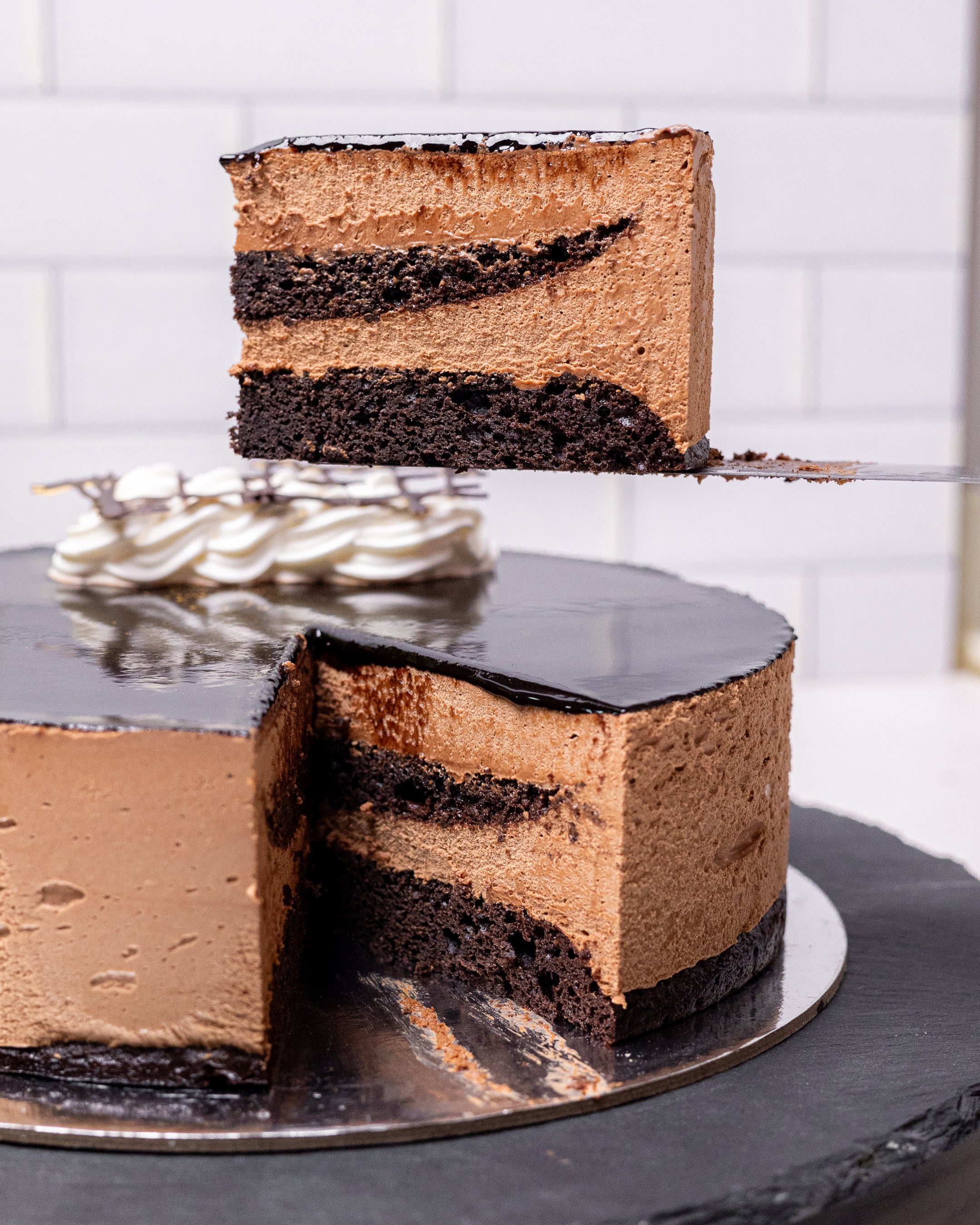 CHOCOLATE MOUSSE CAKE