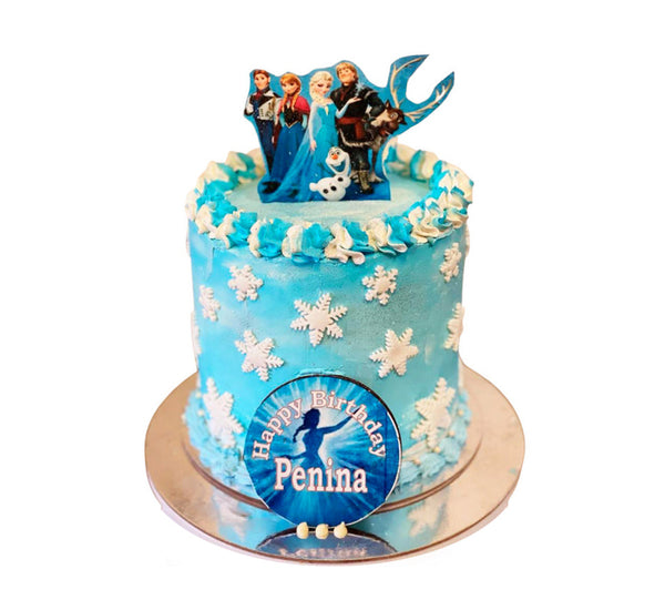 Frozen Birthday Cake