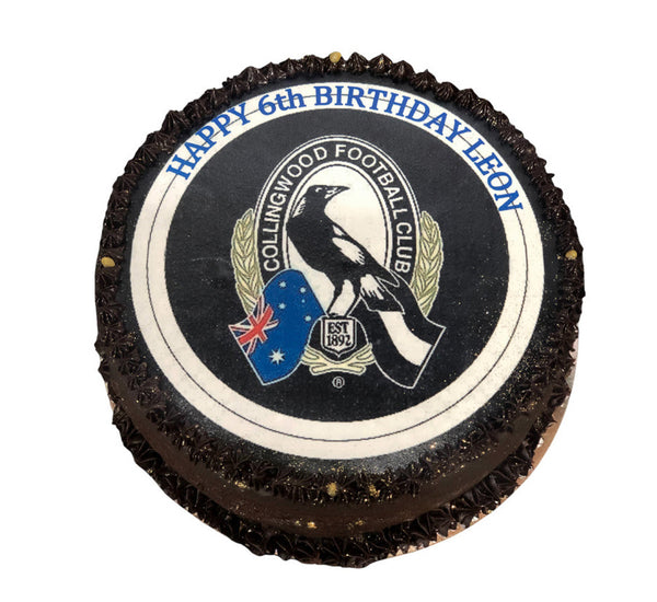 Collingwood Birthday Cake