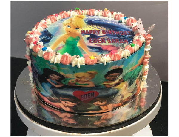 Custom Tinker Bell Cake