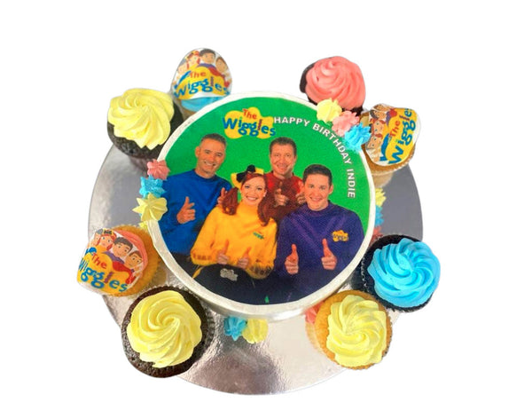 The Wiggles Custom Cupcakes