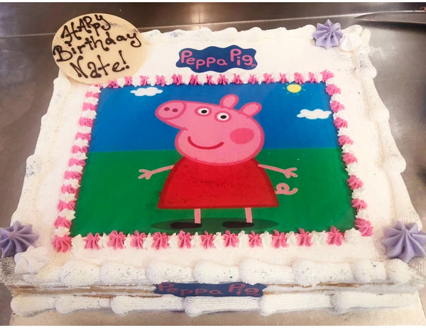 Peppa Big Birthday Cake