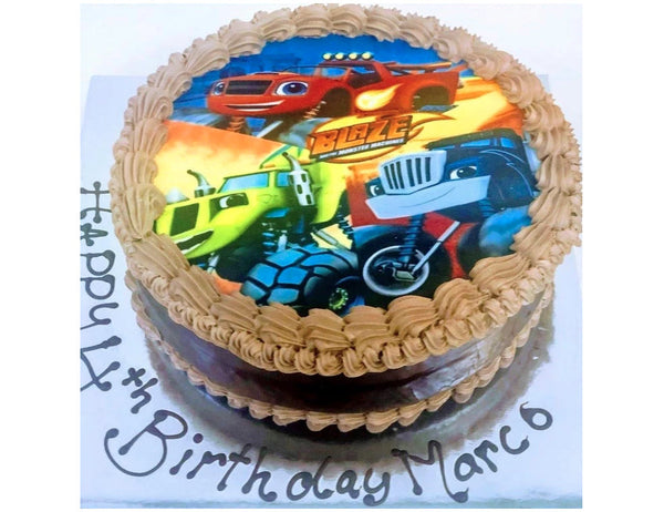 Blaze and the Monster Machines Cake