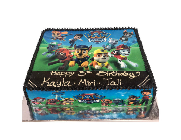 Paw Patrol Birthday Cake