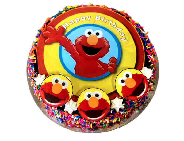 Elmo Birthday Cake