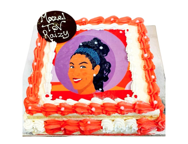 Printed image Birthday Cake