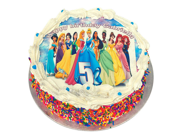 Disney Princess Birthday Cake