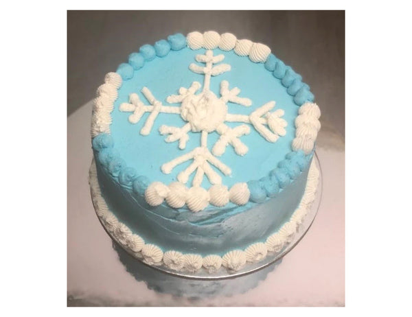 Frozen Ice Birthday Cake