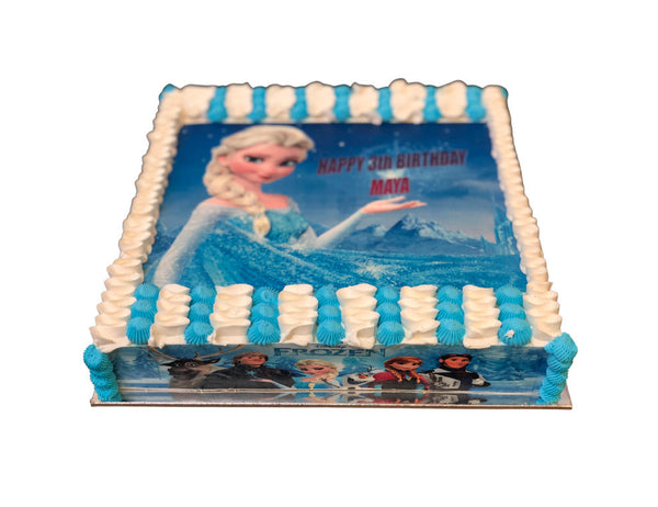 Frozen Elsa Birthday Cake