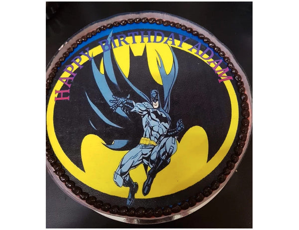 Custom Batman Birthday Cake