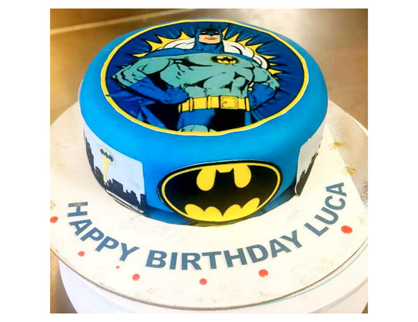 Custom Batman Birthday Cake