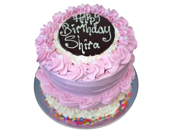 Custom Birthday Cake for Shira