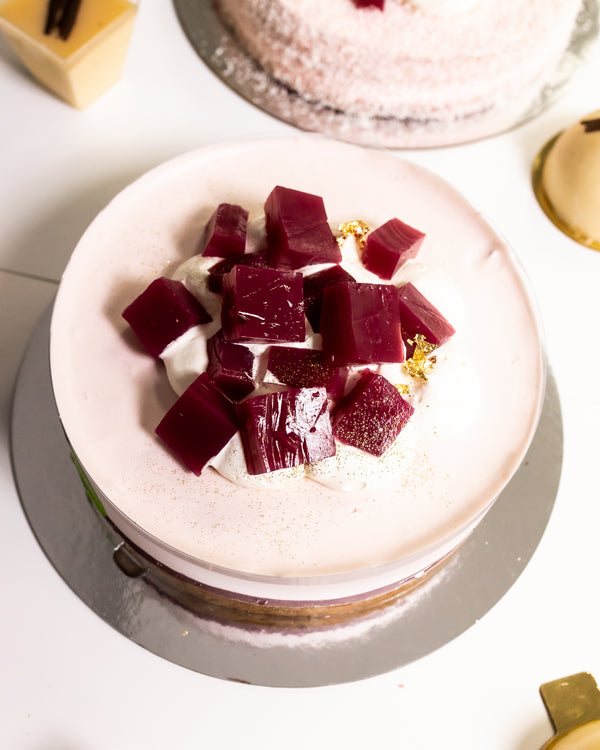 POMEGRANATE MOUSSE CAKE 7 INCH