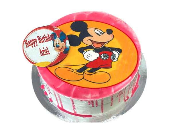 Mickey Mouse Birthday Cake