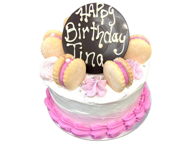 Custom Birthday Cake for Tina
