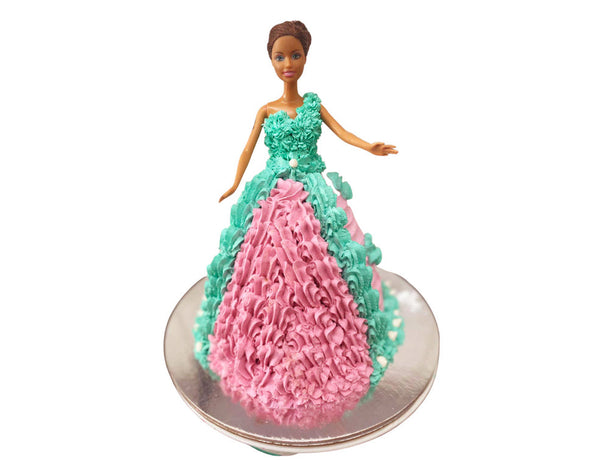 Custom Barbie Birthday Cake