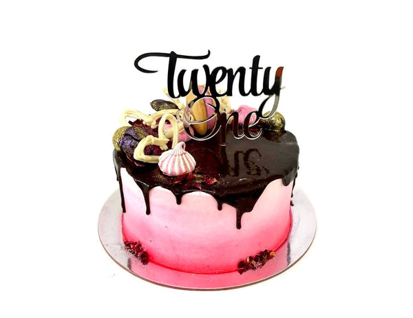 21st Birthday Cake