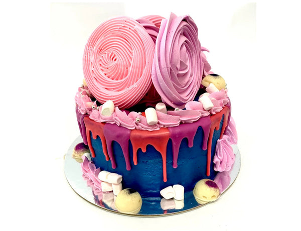 Blue Pinata Cake