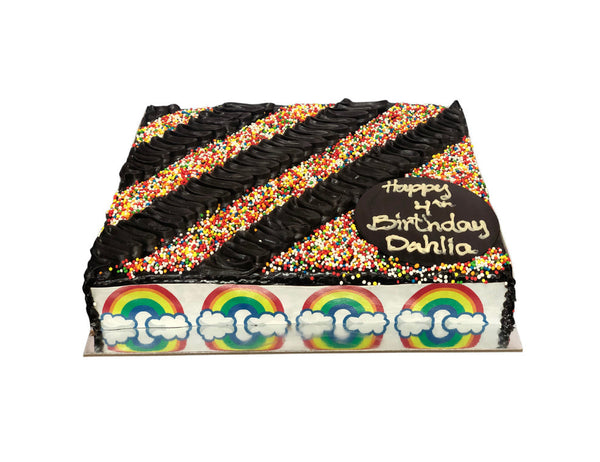 Rainbow Birthday Cake