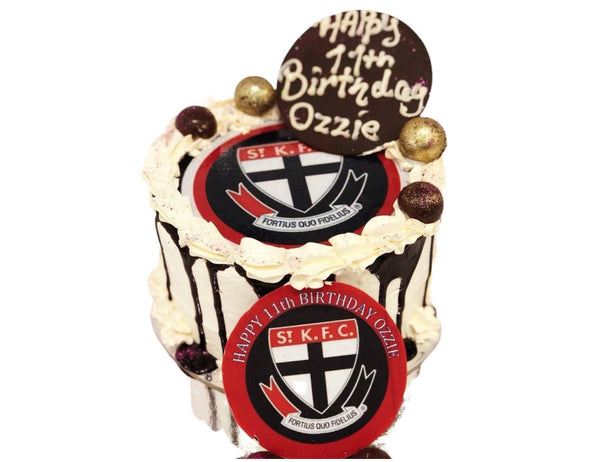 Custom St Kilda Birthday Cake