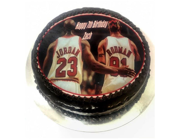 Chicago Bulls Birthday Cake