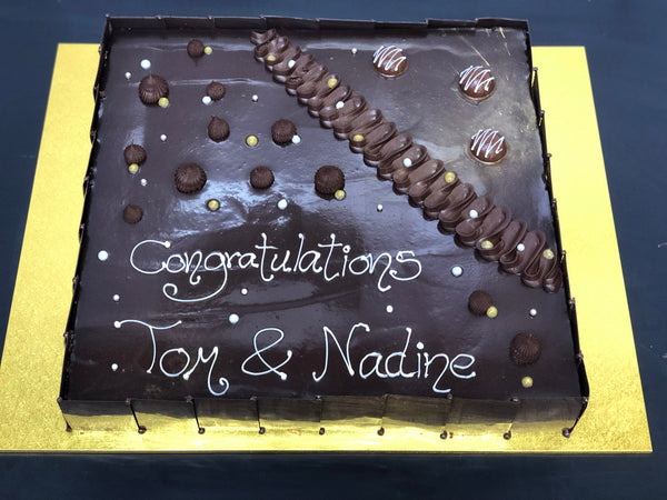 chocolate mousse cake 12"