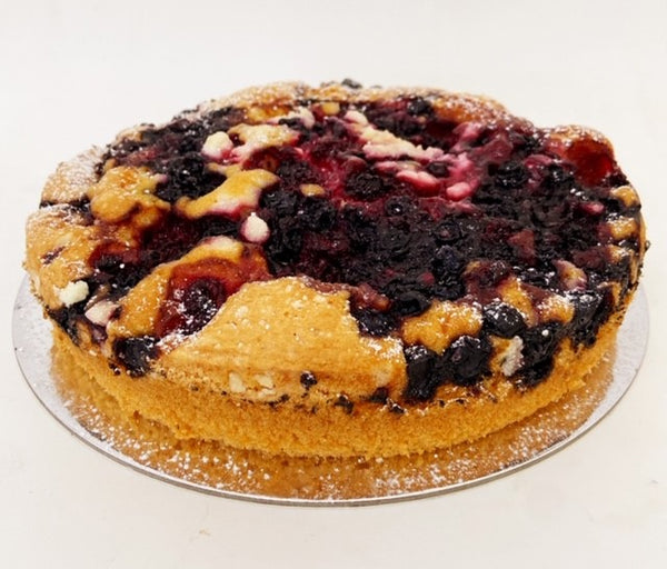mixed berry cake 8"
