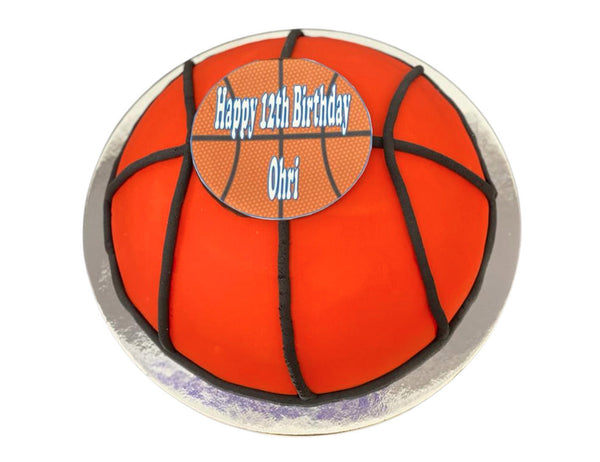 Basketball Birthday Cake