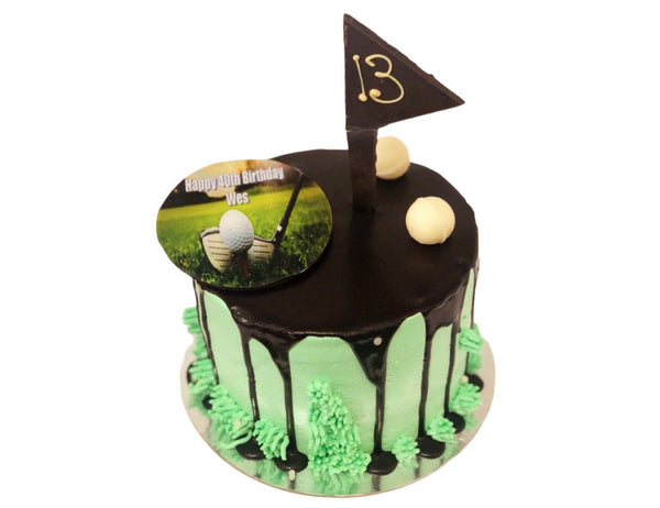 Custom Golf Birthday Cake