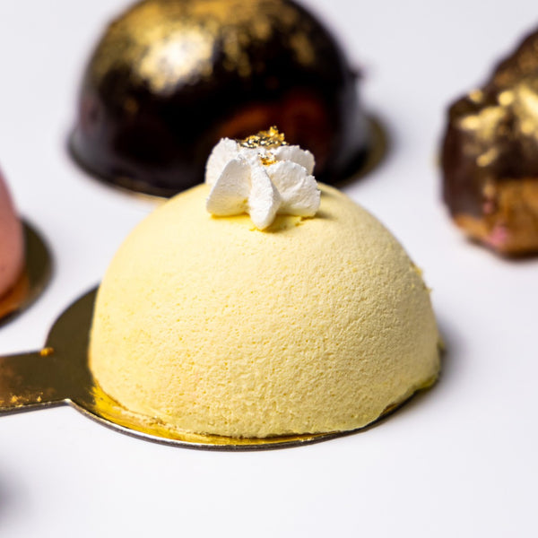 Passionfruit Mousse Bomb