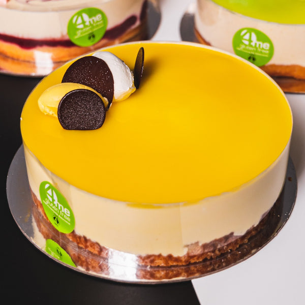 Passionfruit Mousse Cake