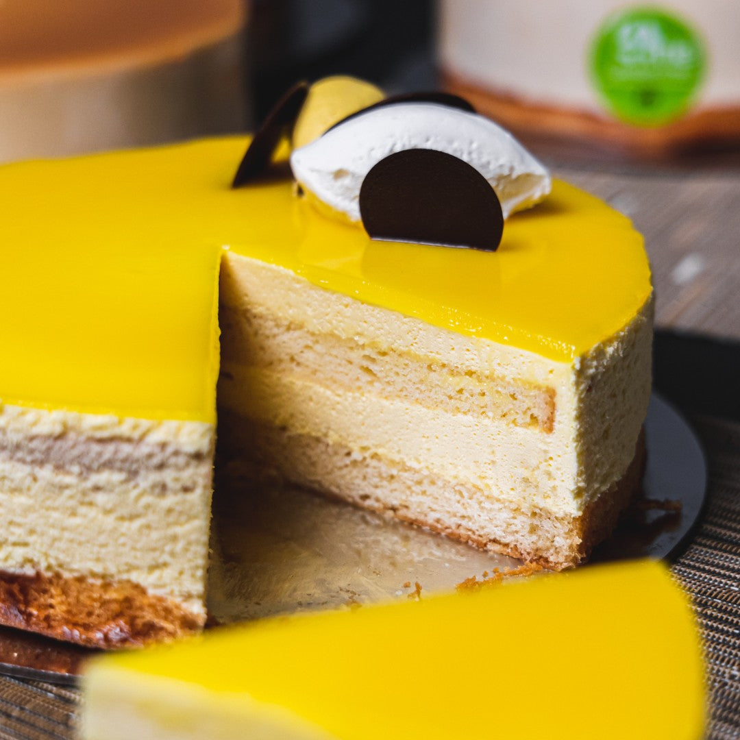 Passionfruit Mousse Cake
