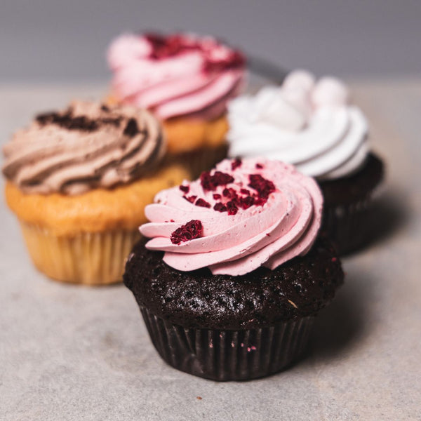 Specialty Iced Cupcakes (4 Pack)